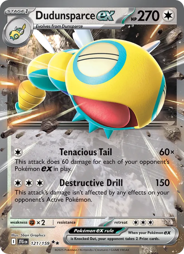 Dudunsparce ex #121/159