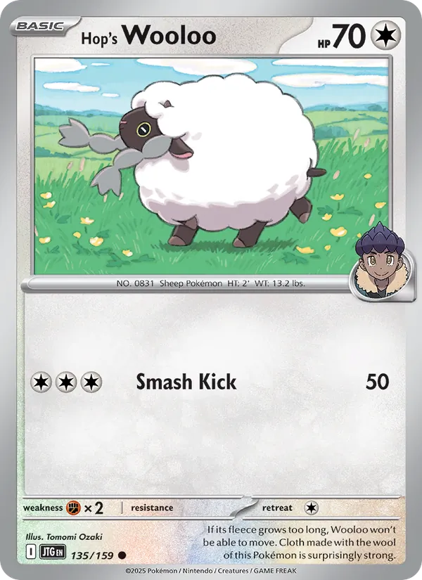 Hop's Wooloo #135/159