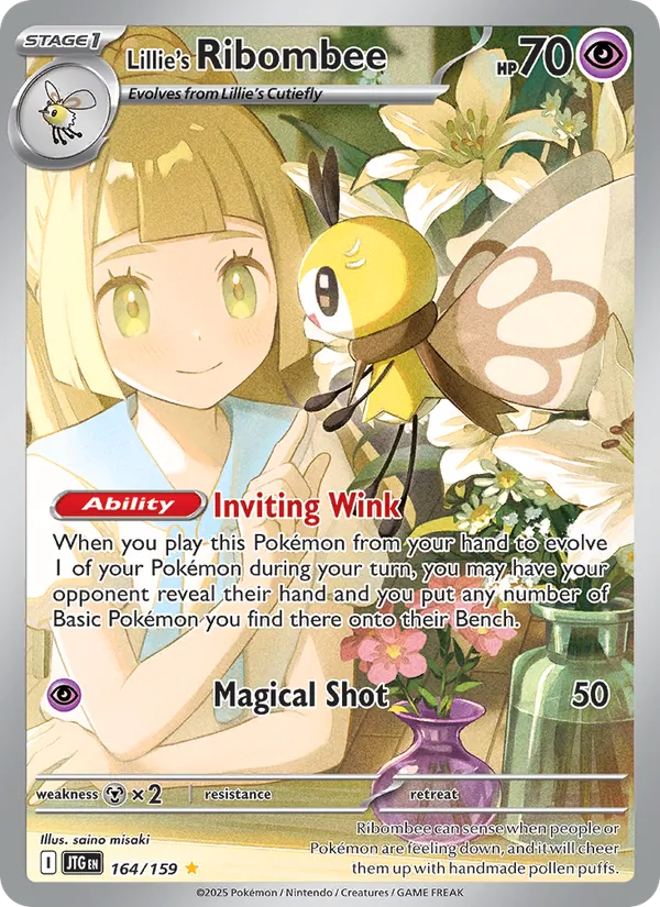 Lillie's Ribombee #164/159