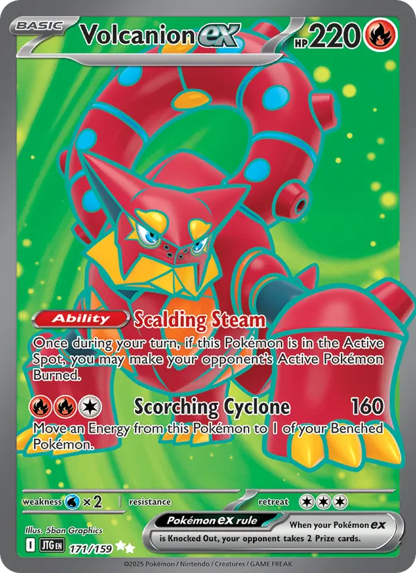 Volcanion ex #171/159