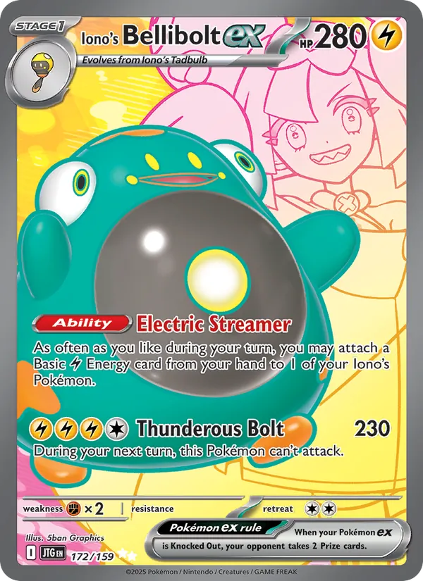 Iono's Bellibolt ex #172/159