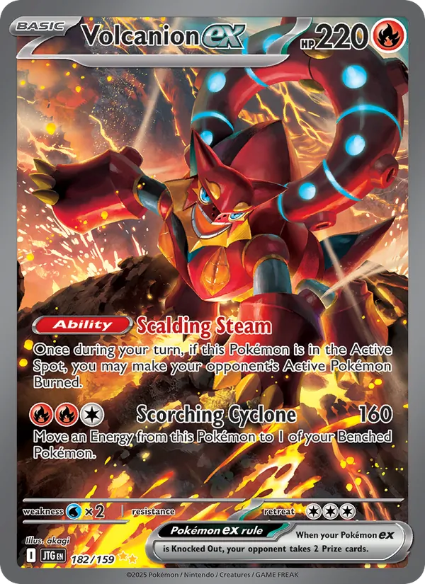 Volcanion ex #182/159