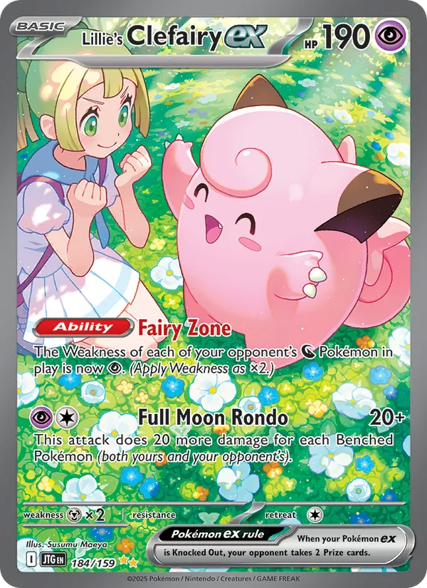 Lillie's Clefairy ex #184/159