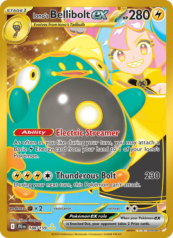Iono's Bellibolt ex #188/159