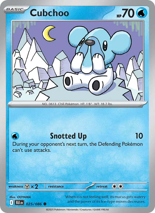 Cubchoo #25/86