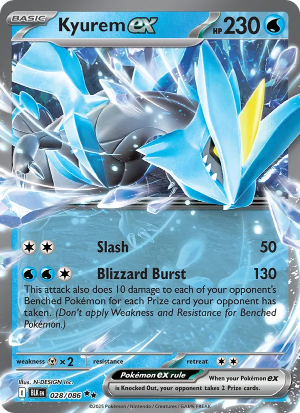 Kyurem ex #28/86