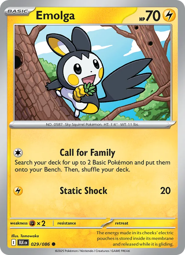 Emolga #29/86