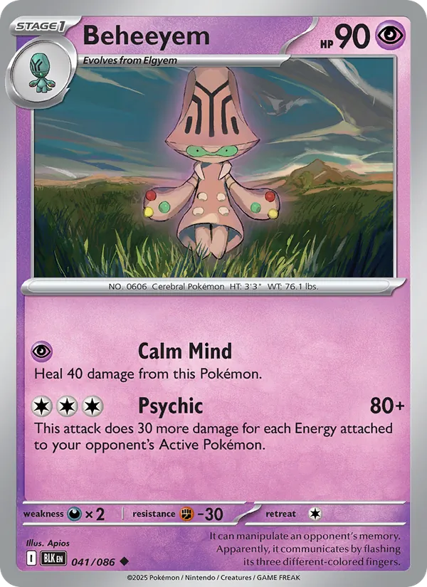 Beheeyem #41/86