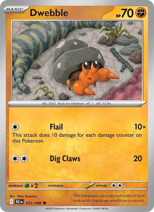 Dwebble #51/86