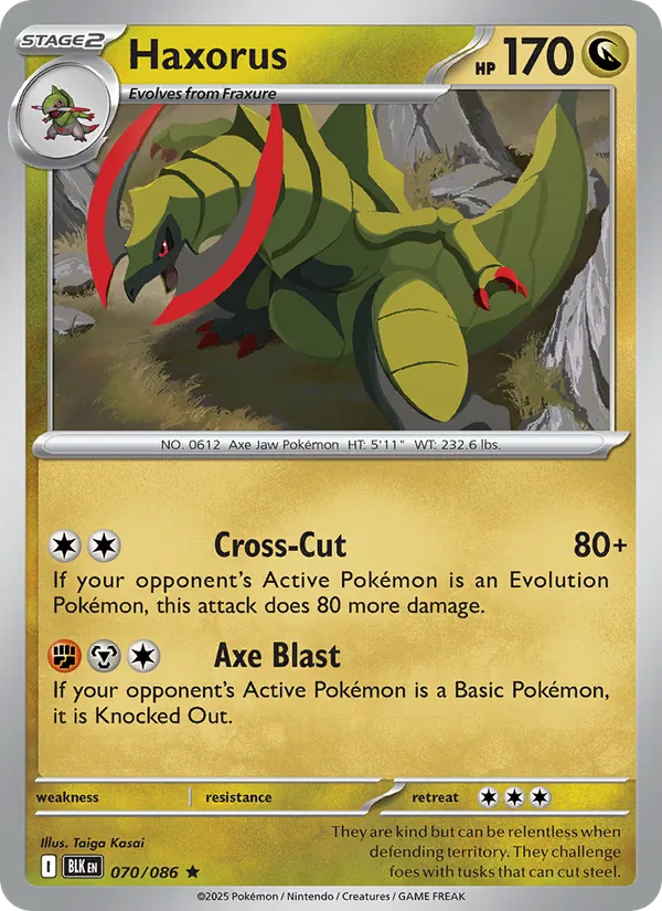 Haxorus #70/86