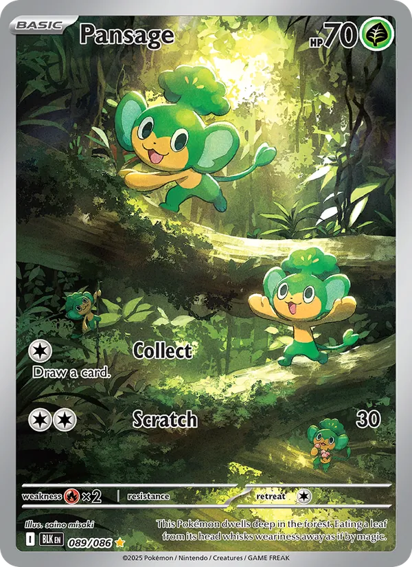 Pansage #89/86