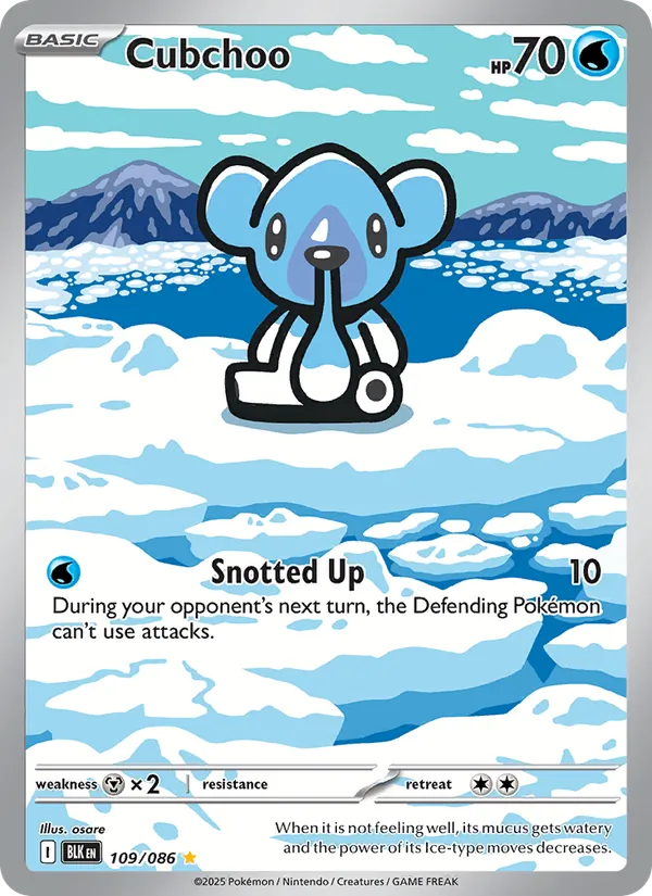 Cubchoo #109/86