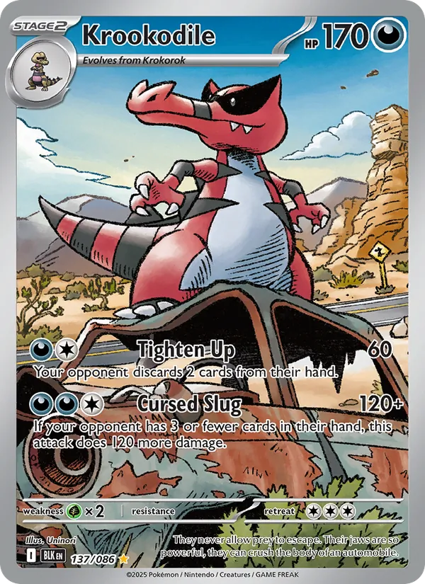 Krookodile #137/86