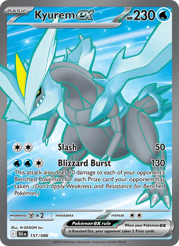 Kyurem ex #157/86