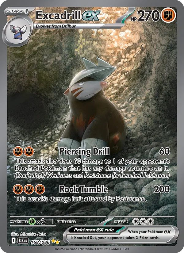 Excadrill ex #168/86