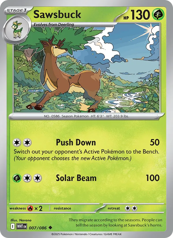 Sawsbuck #7/86