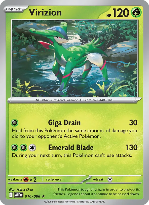 Virizion #10/86
