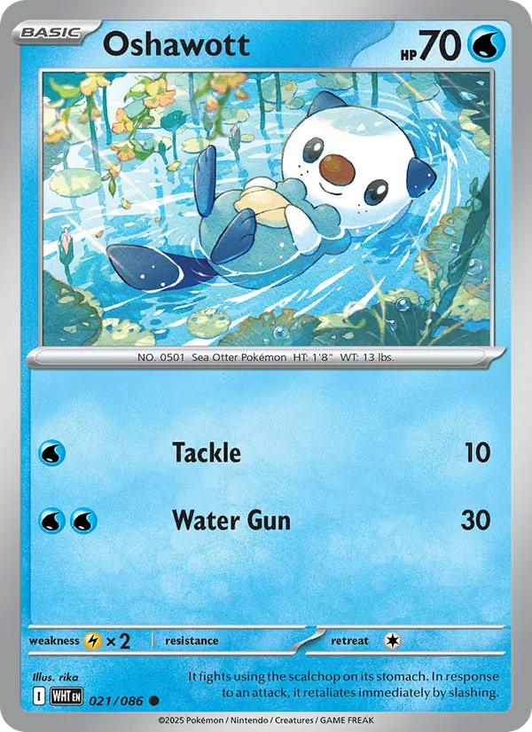 Oshawott #21/86