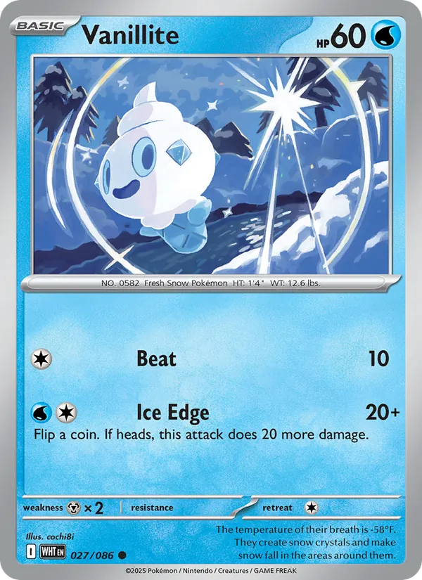 Vanillite #27/86