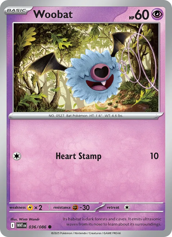 Woobat #36/86
