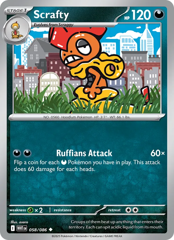 Scrafty #58/86