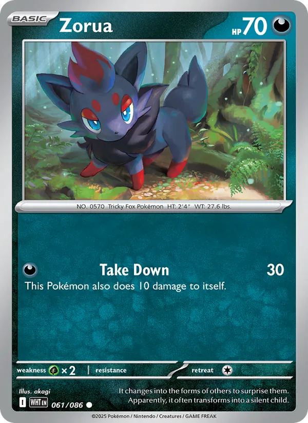 Zorua #61/86