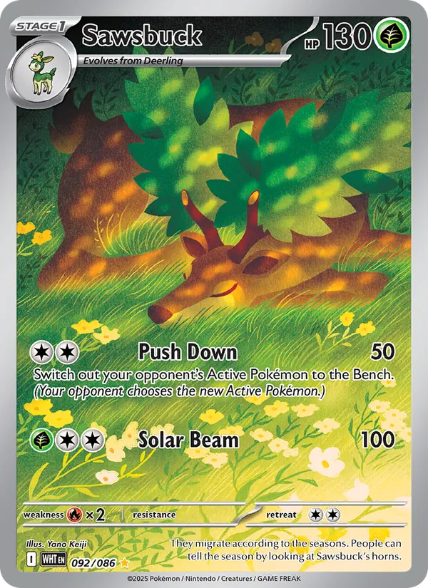 Sawsbuck #92/86