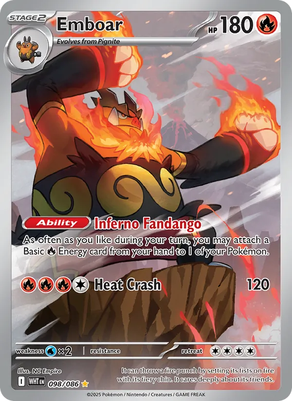 Emboar #98/86