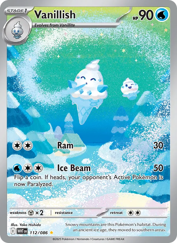 Vanillish #112/86