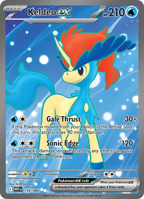 Keldeo ex #159/86