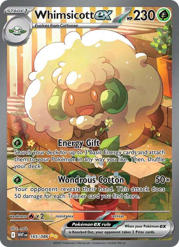 Whimsicott ex #165/86