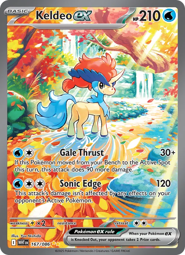 Keldeo ex #167/86