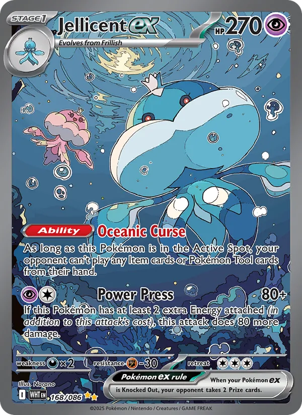 Jellicent ex #168/86