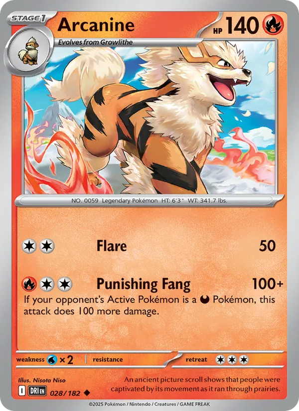 Arcanine #28/182