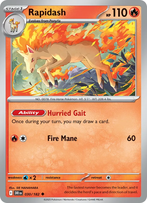 Rapidash #30/182