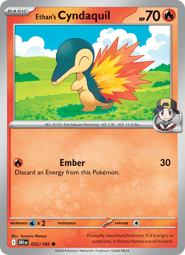 Ethan's Cyndaquil #32/182