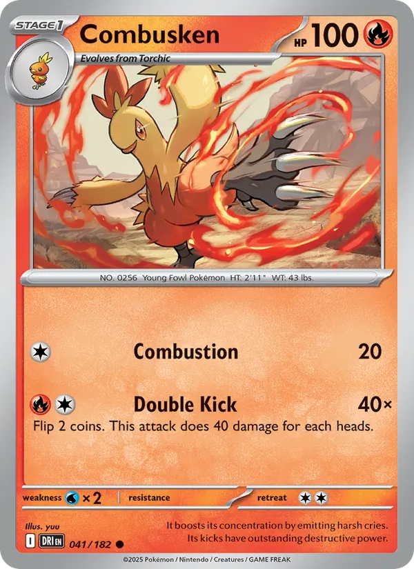 Combusken #41/182