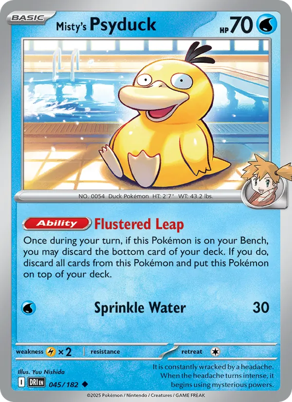Misty's Psyduck #45/182