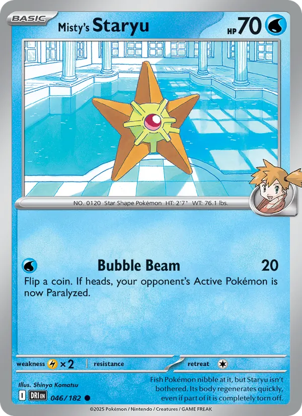 Misty's Staryu #46/182