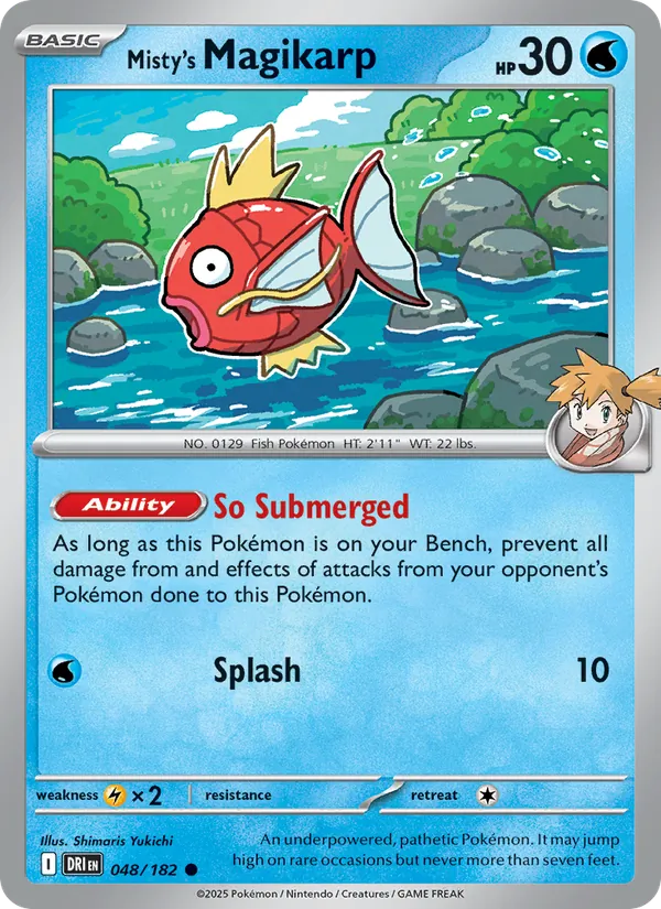 Misty's Magikarp #48/182