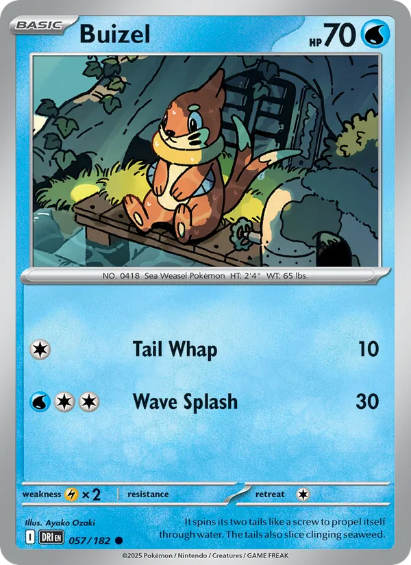 Buizel #57/182