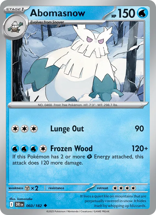 Abomasnow #60/182