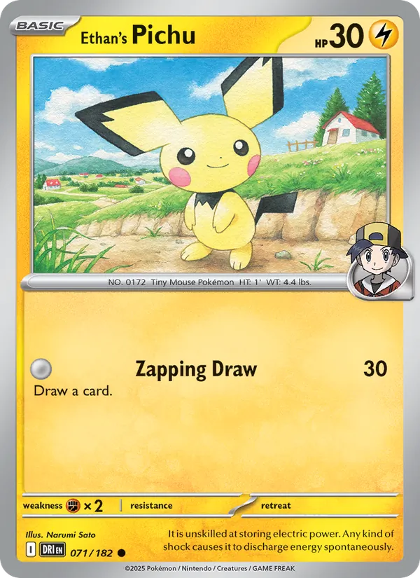 Ethan's Pichu #71/182