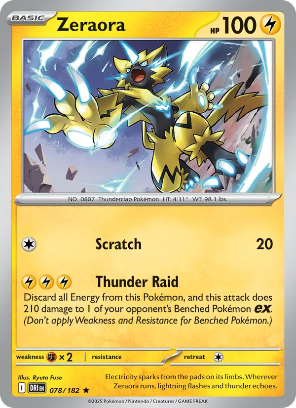 Zeraora #78/182