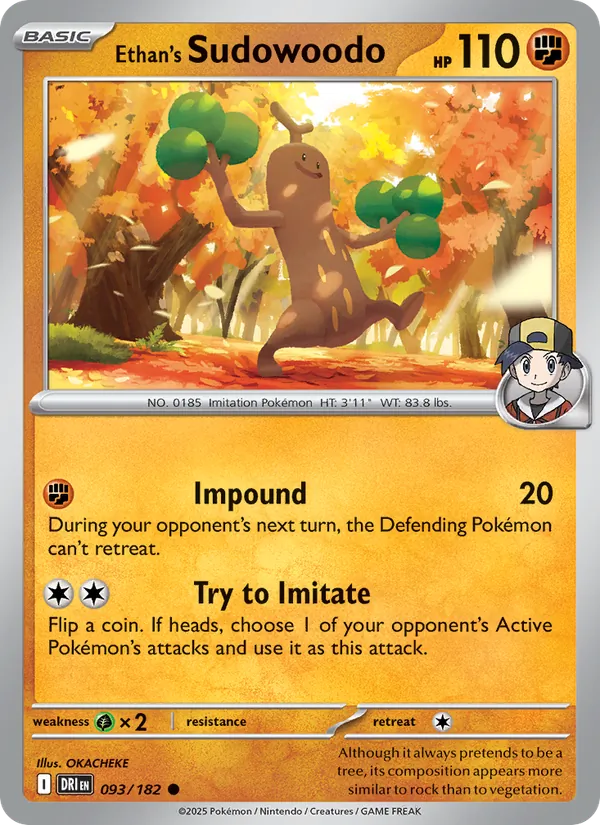Ethan's Sudowoodo #93/182