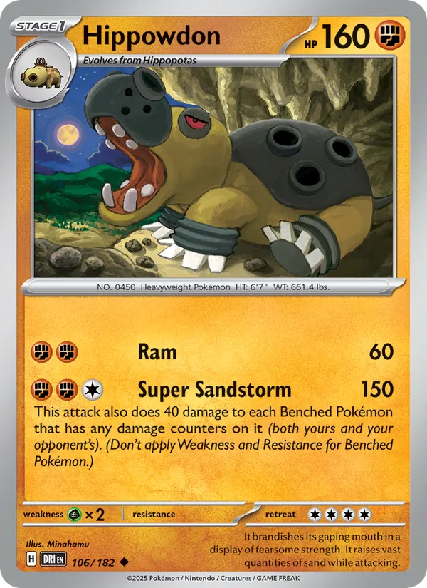 Hippowdon #106/182