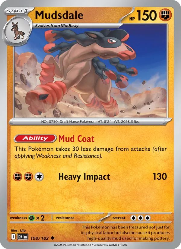 Mudsdale #108/182