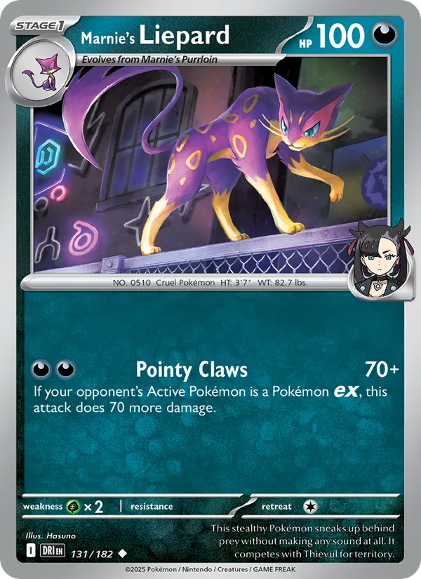 Marnie's Liepard #131/182