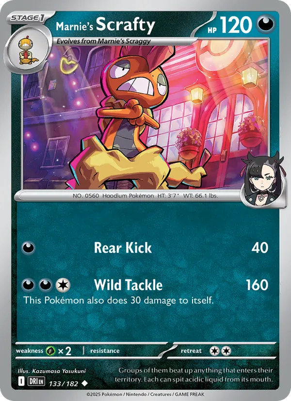 Marnie's Scrafty #133/182