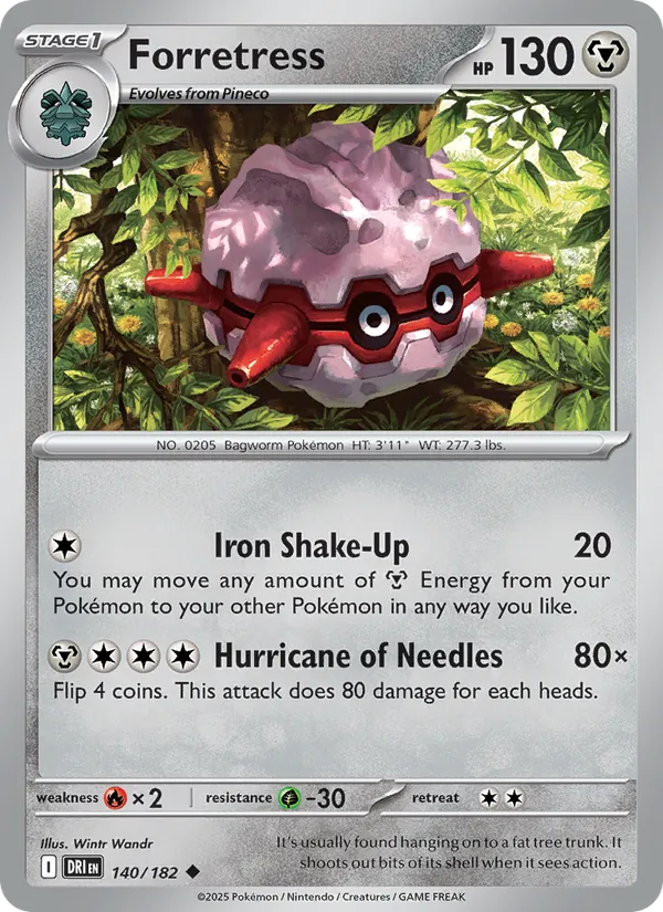 Forretress #140/182